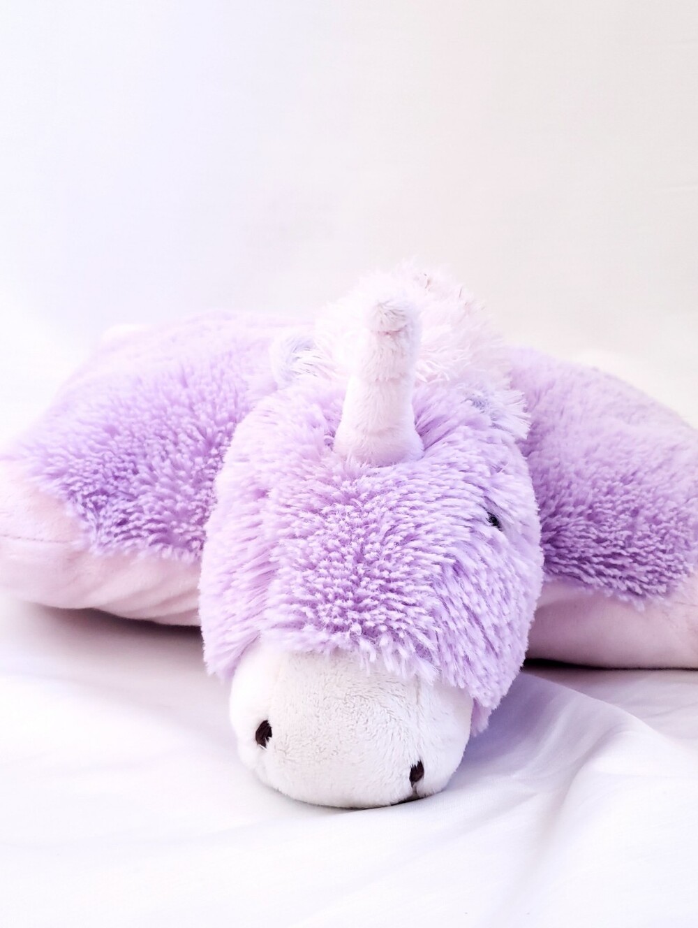 Pillow Pets Magical Vintage 00's Y2K Plush Purple Pink Stuffed Animal Toy 18" Lg